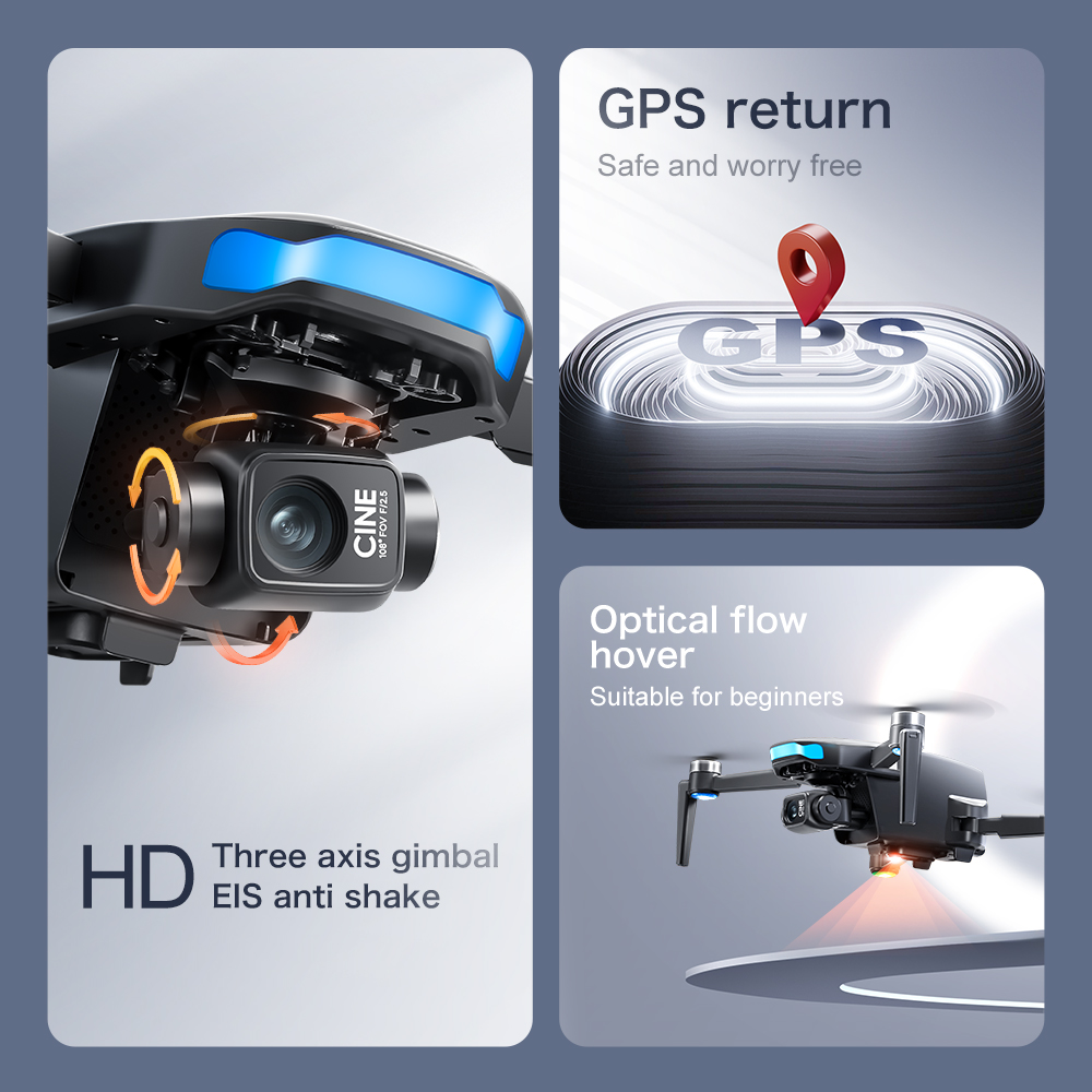Drone GPS Originale S-X1 con f - Drone Gimbal 3 Axis recensione e prezzo