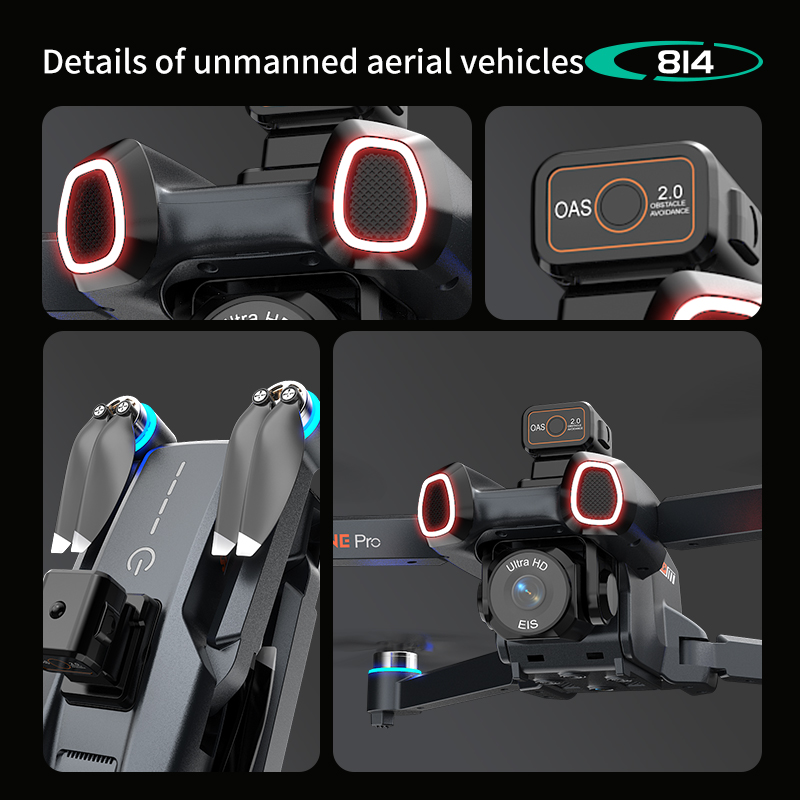 Drone professionale 814 con fo - Drone Gimbal 2 Axis recensione e prezzo